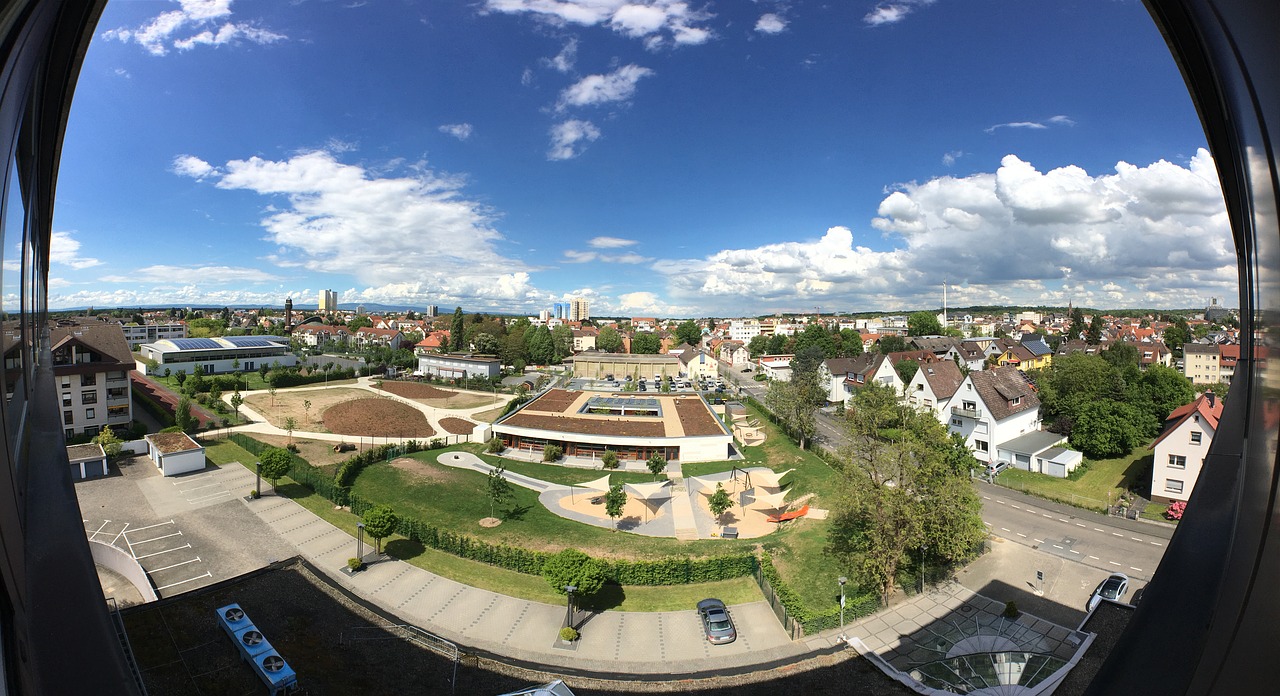 seligenstadt panorama frankfurt free photo