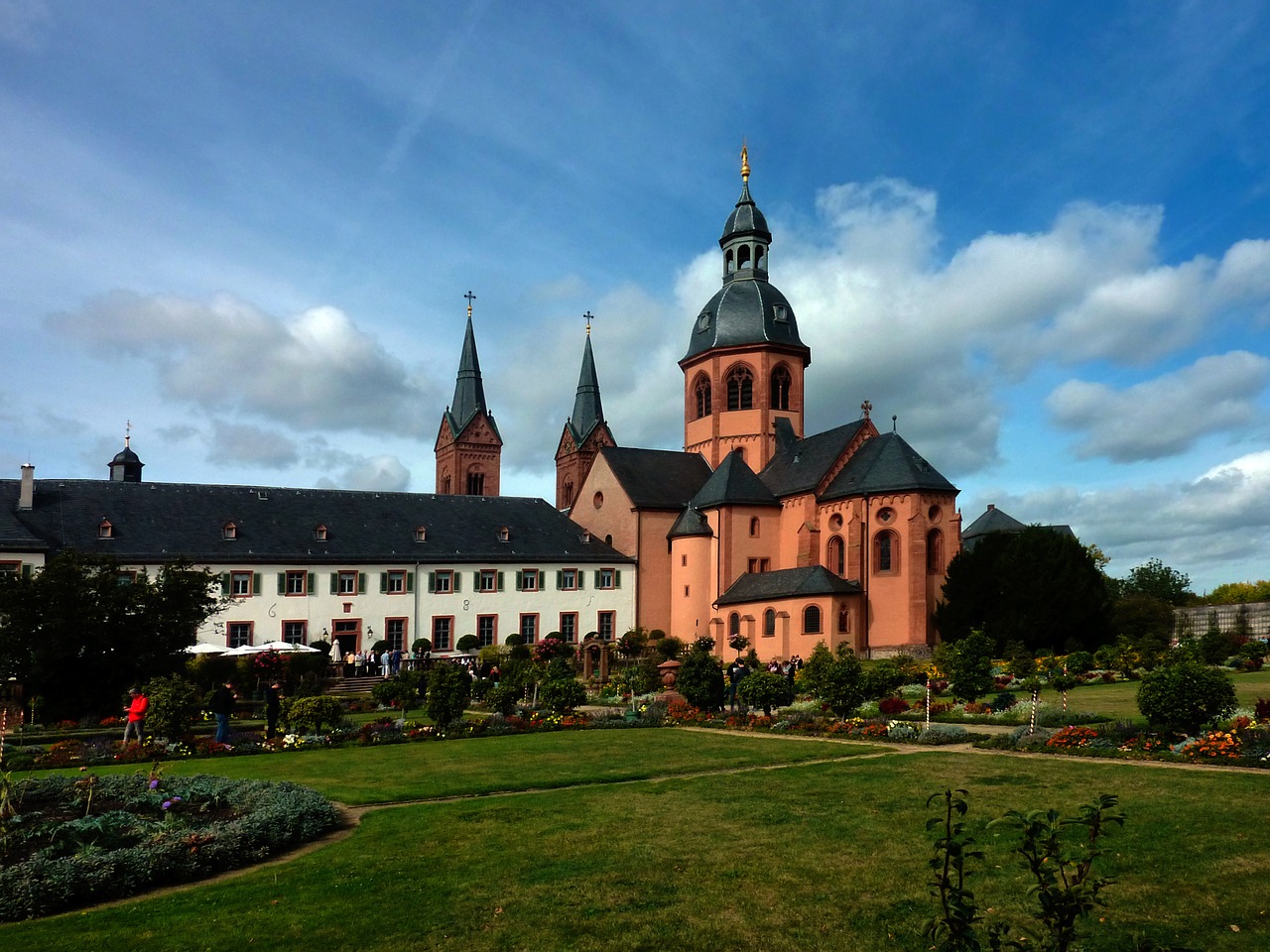 seligenstadt  monastery  basilica free photo