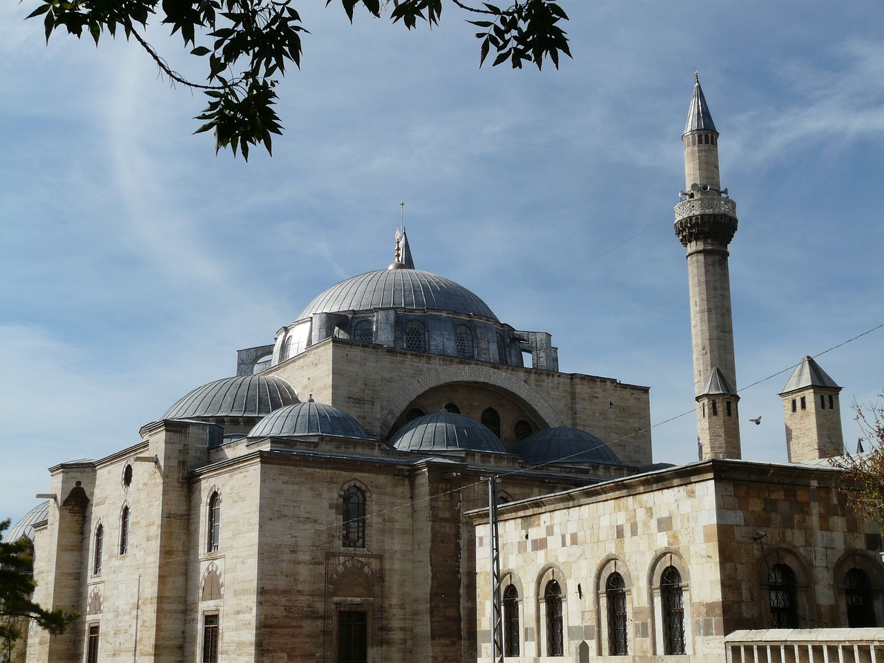 selimiye mosque mosque minaret free photo