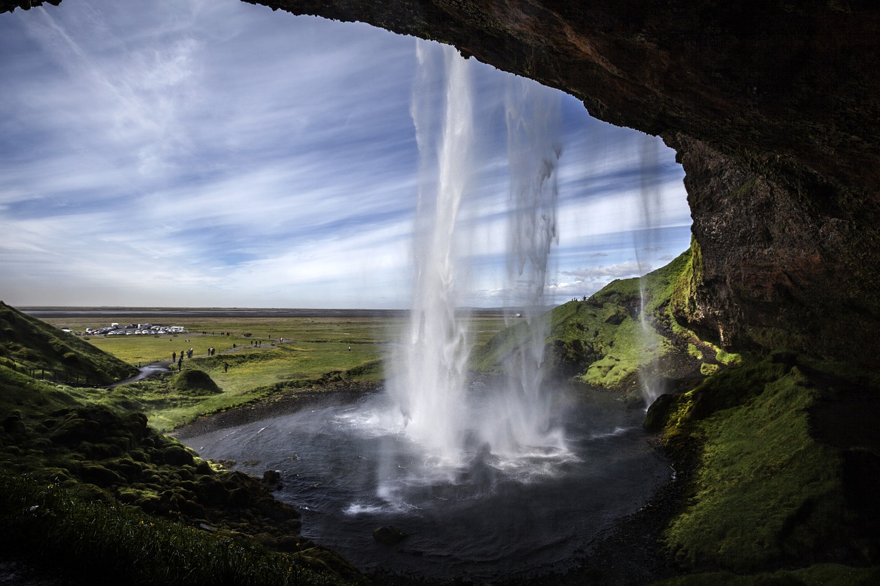 seljalandsfoss waterfall iceland free photo