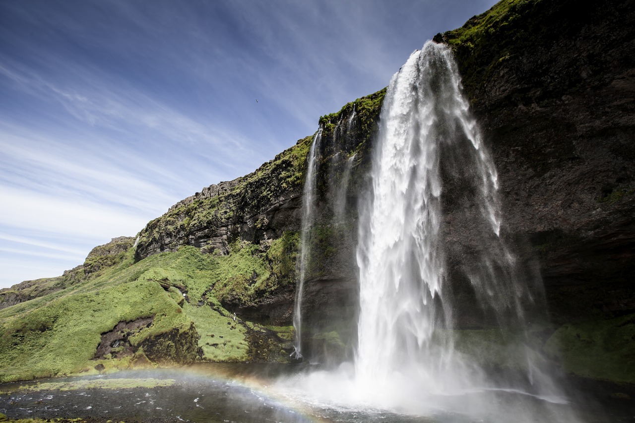 seljalandsfoss waterfall iceland free photo