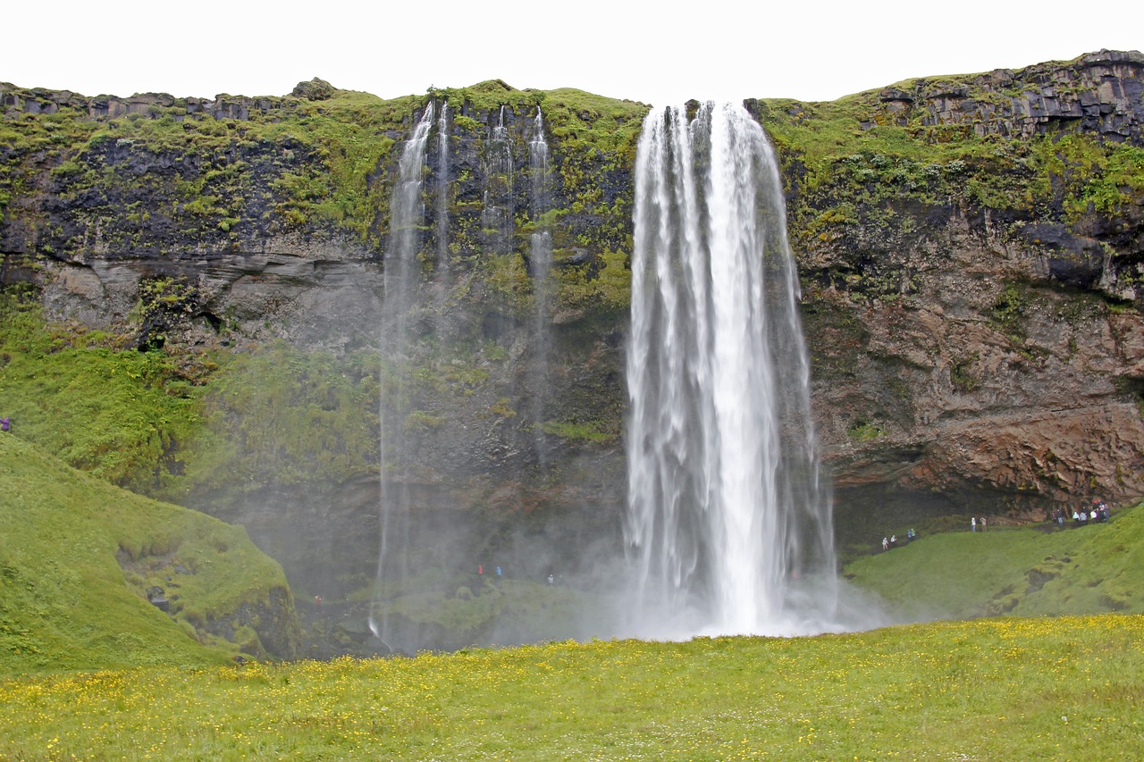 seljalandsfoss waterfall iceland free photo