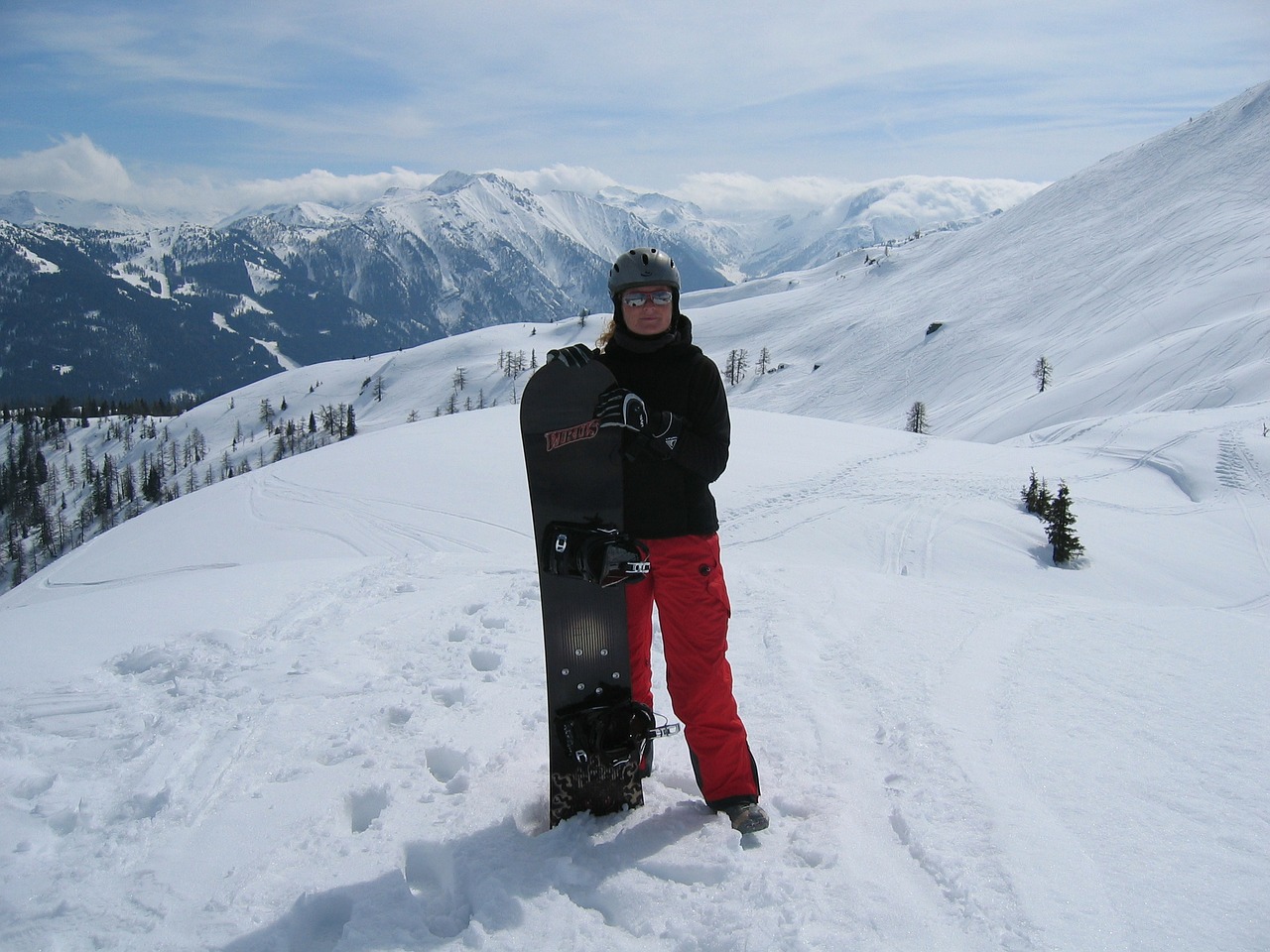 semolina kar corner wagrain snowboard free photo