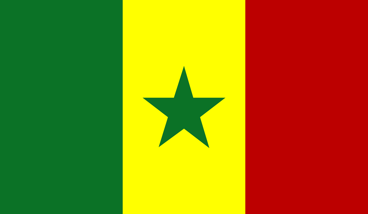 senegal flag national free photo