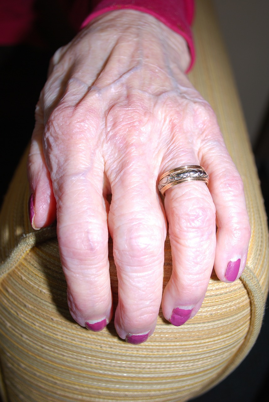 senior elderly hand free photo
