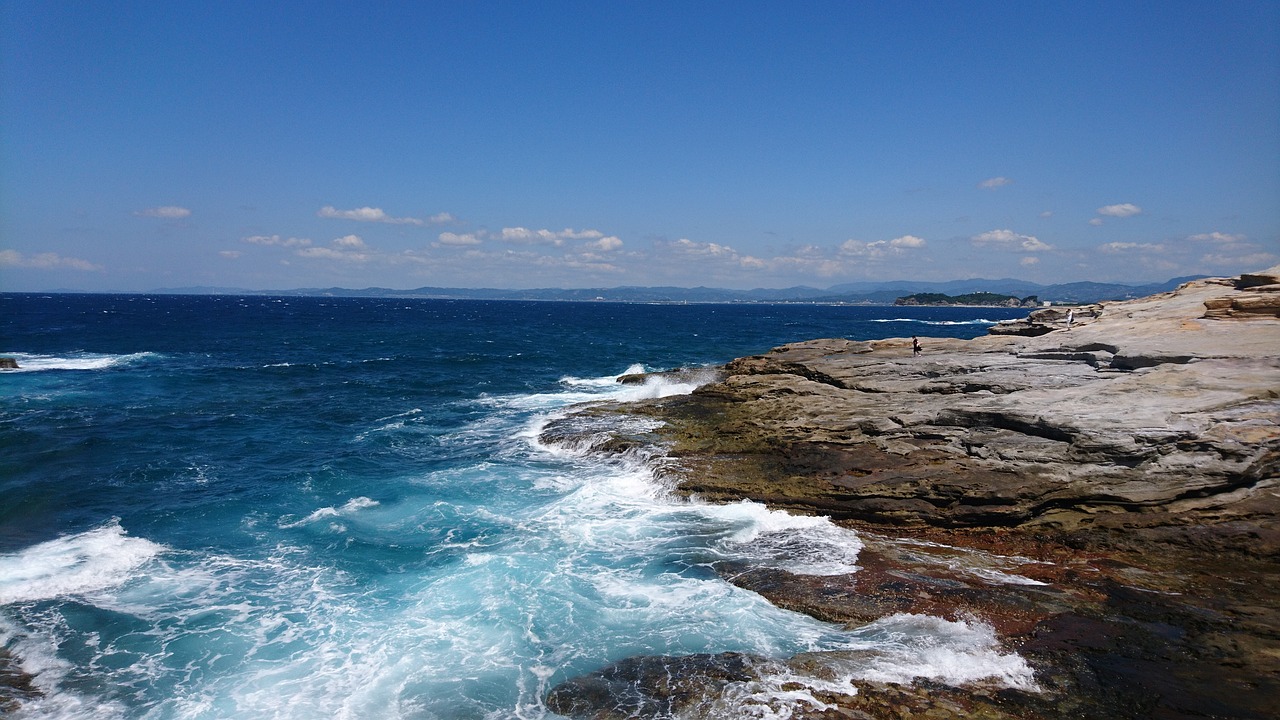 senjojiki coast photos free photo