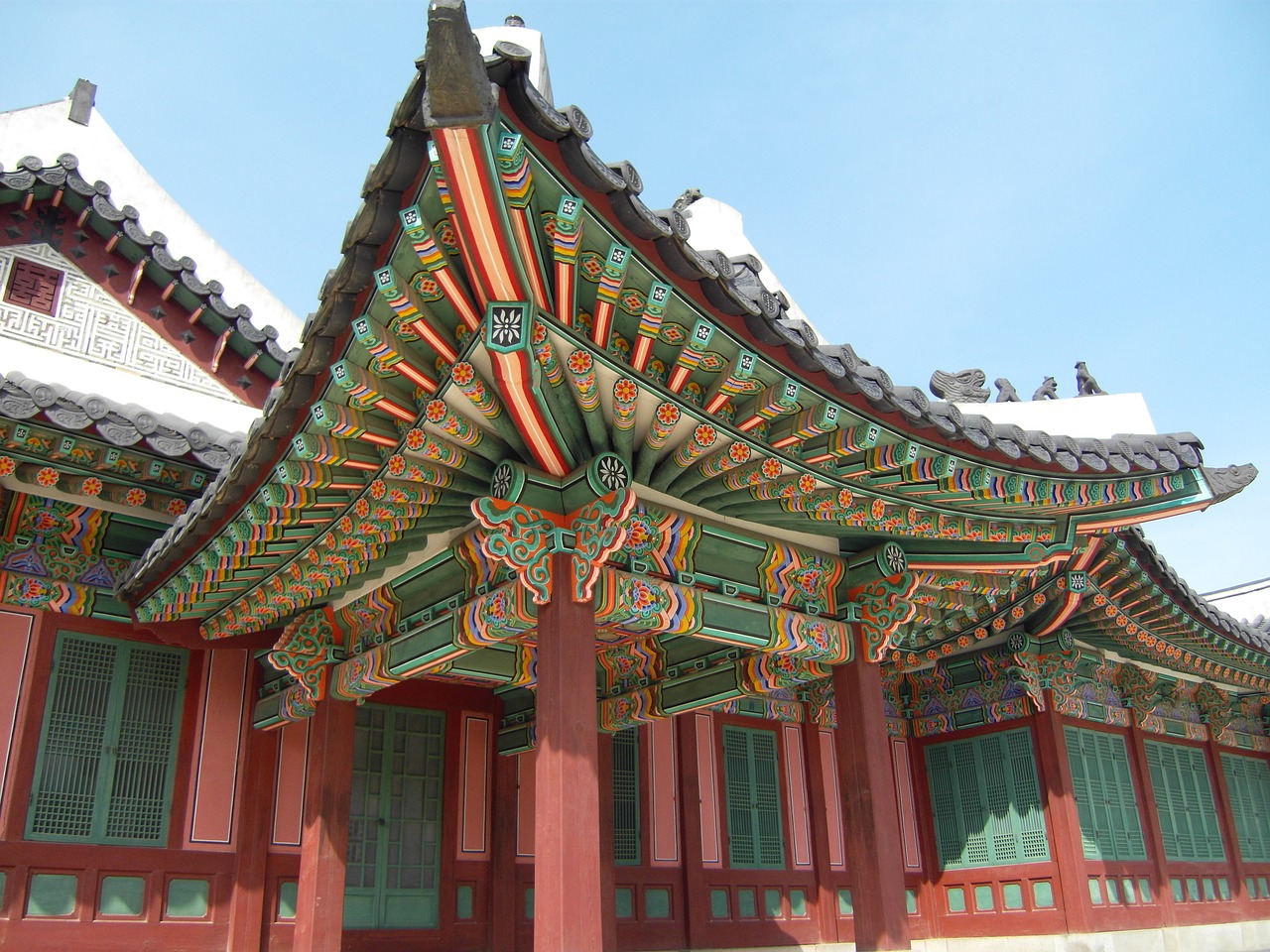seoul forbidden city changdeokgung free photo