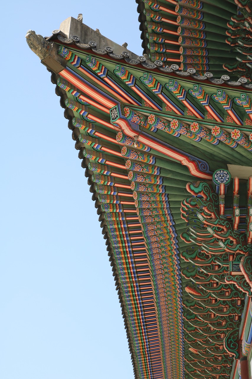 seoul  republic of korea  gyeongbok palace free photo