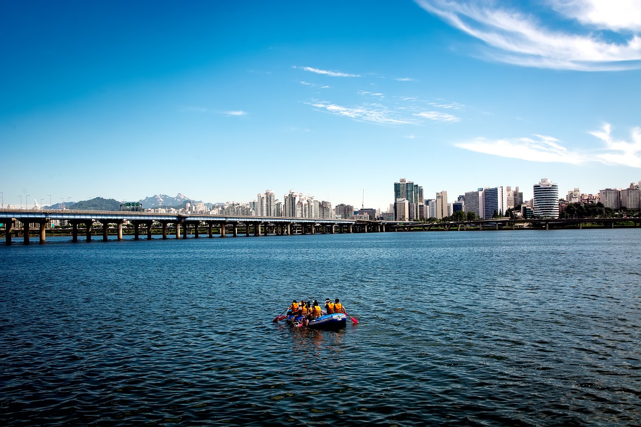 seoul yeoido sky free photo