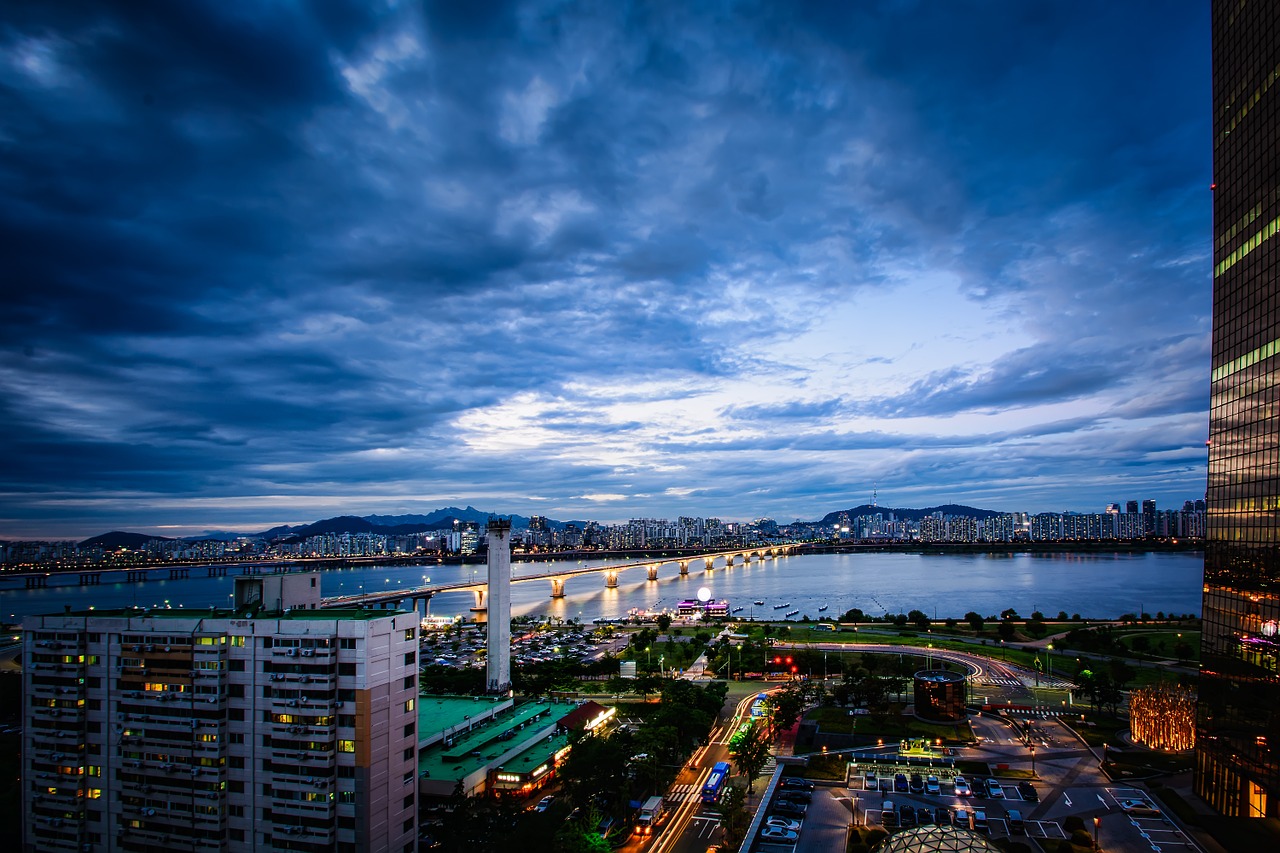 seoul yeoido sky free photo