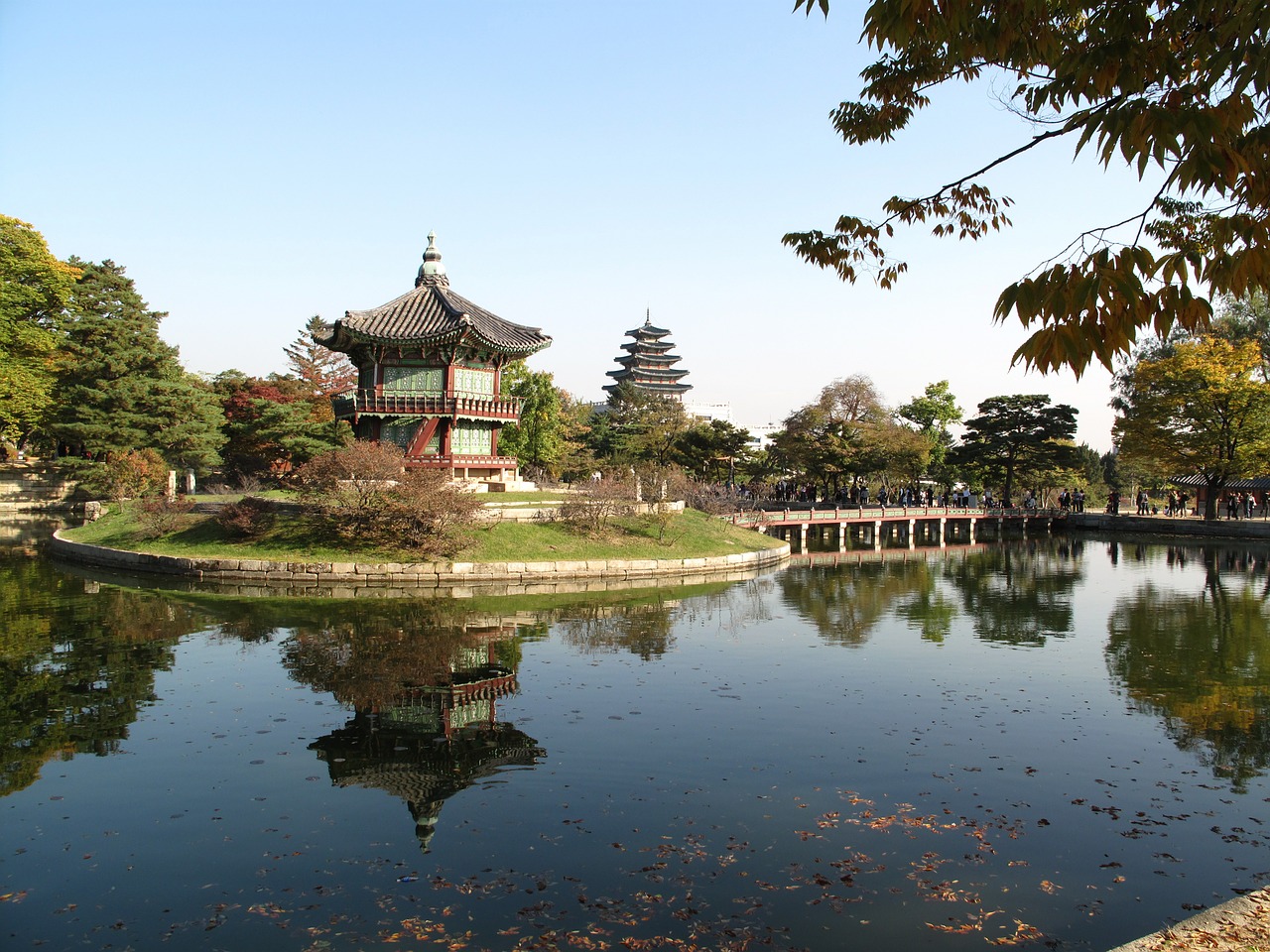 seoul gyeongbok palace forbidden city free photo