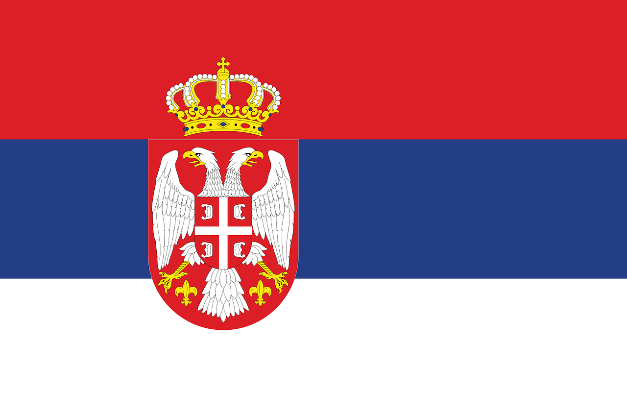 serbia flag national flag free photo