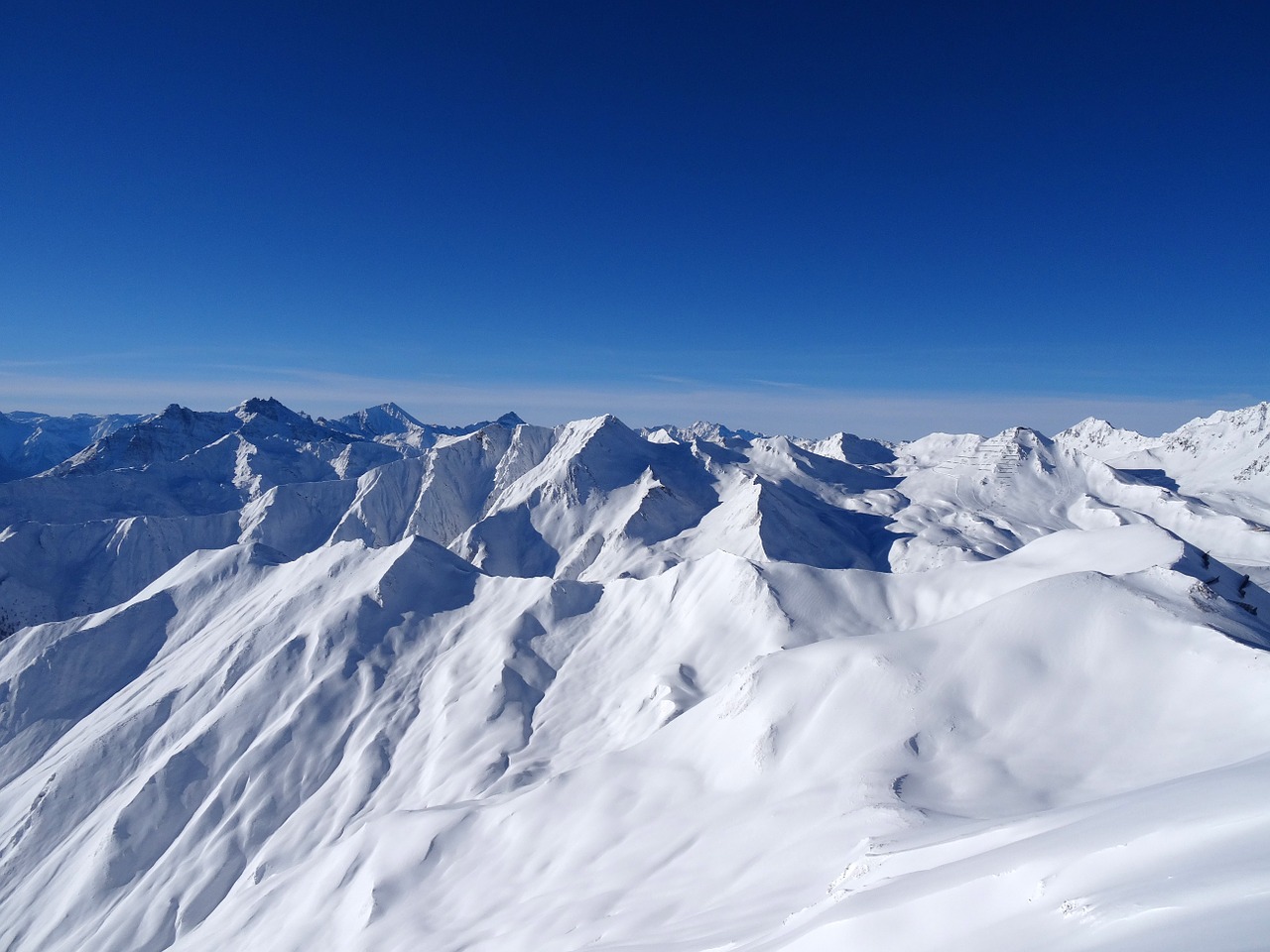 serfaus austria mountains free photo