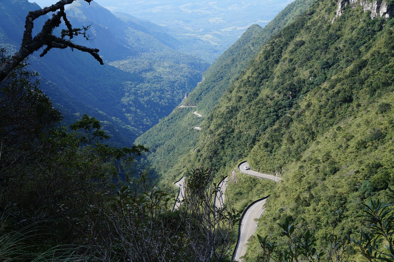 serra river trail road free photo