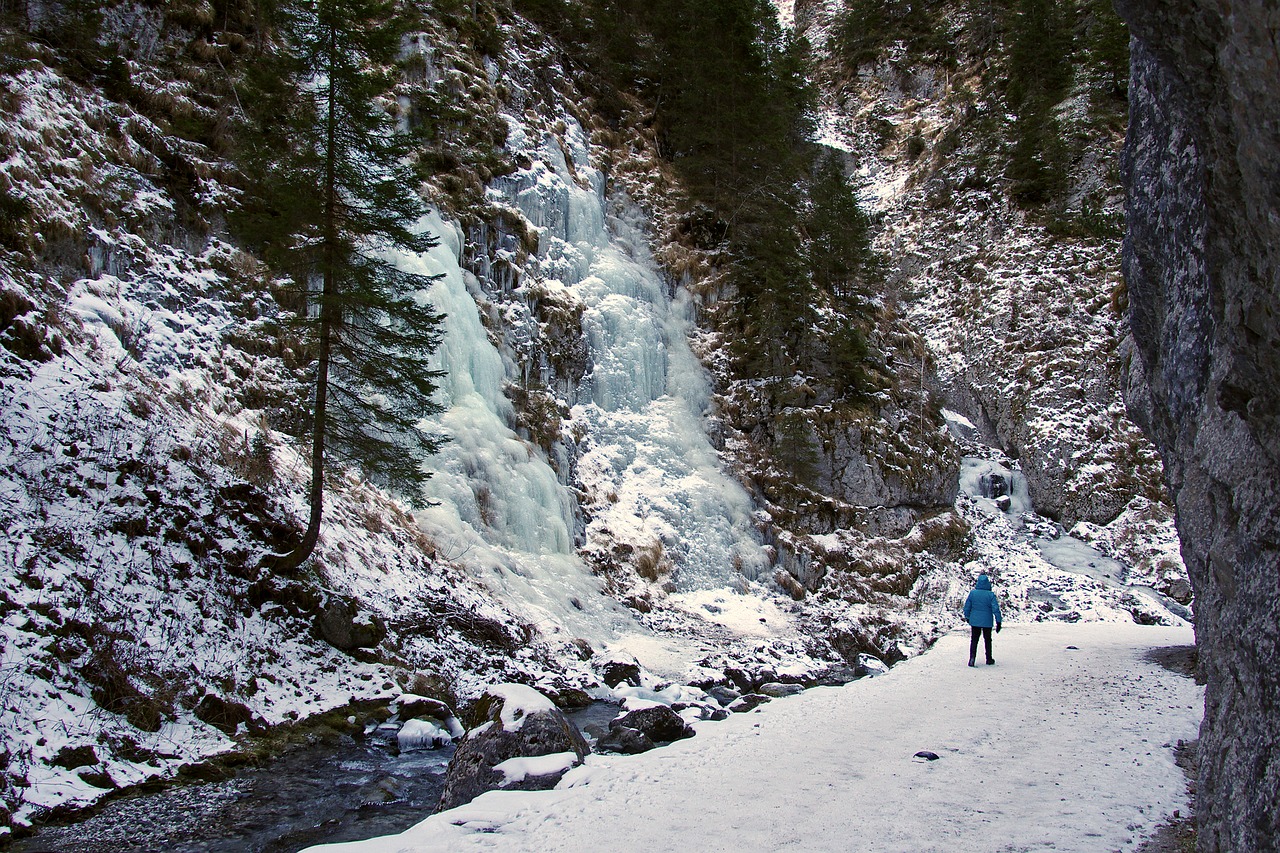 serrai di sottoguda dolomites ice falls free photo