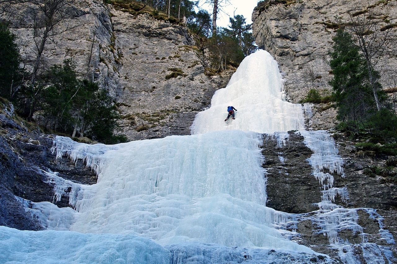 serrai di sottoguda dolomites ice falls free photo