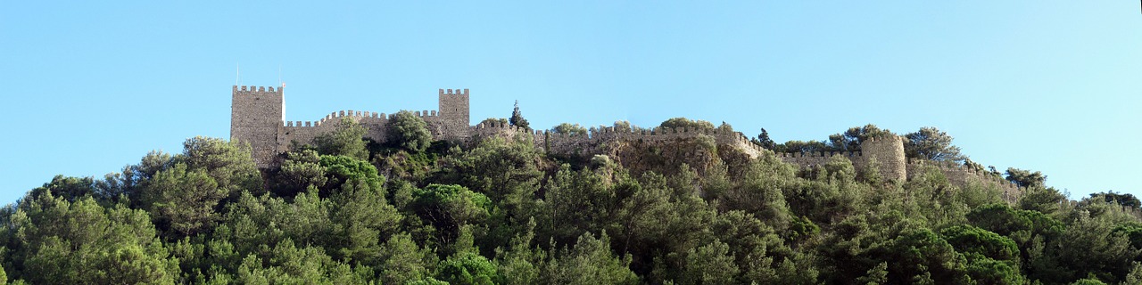 sesimbra portugal castle free photo