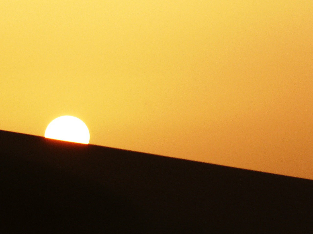 setting desert dune free photo