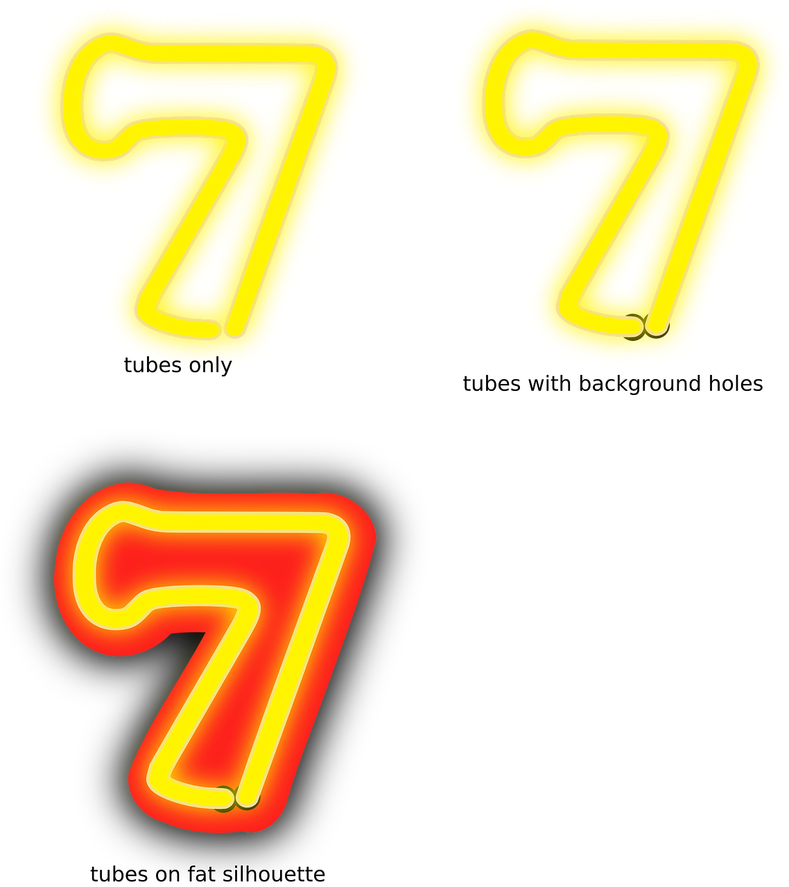 seven number 7 free photo