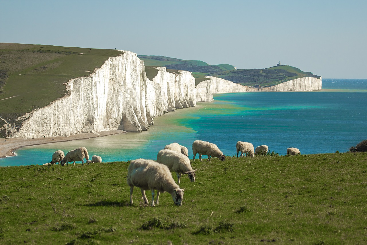 seven sisters panorama sea free photo