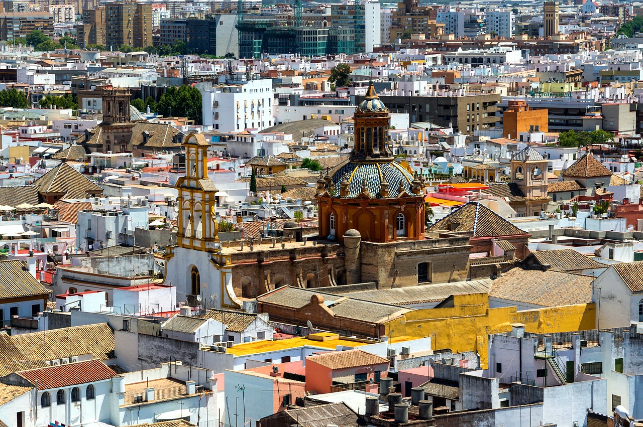 seville spain city free photo