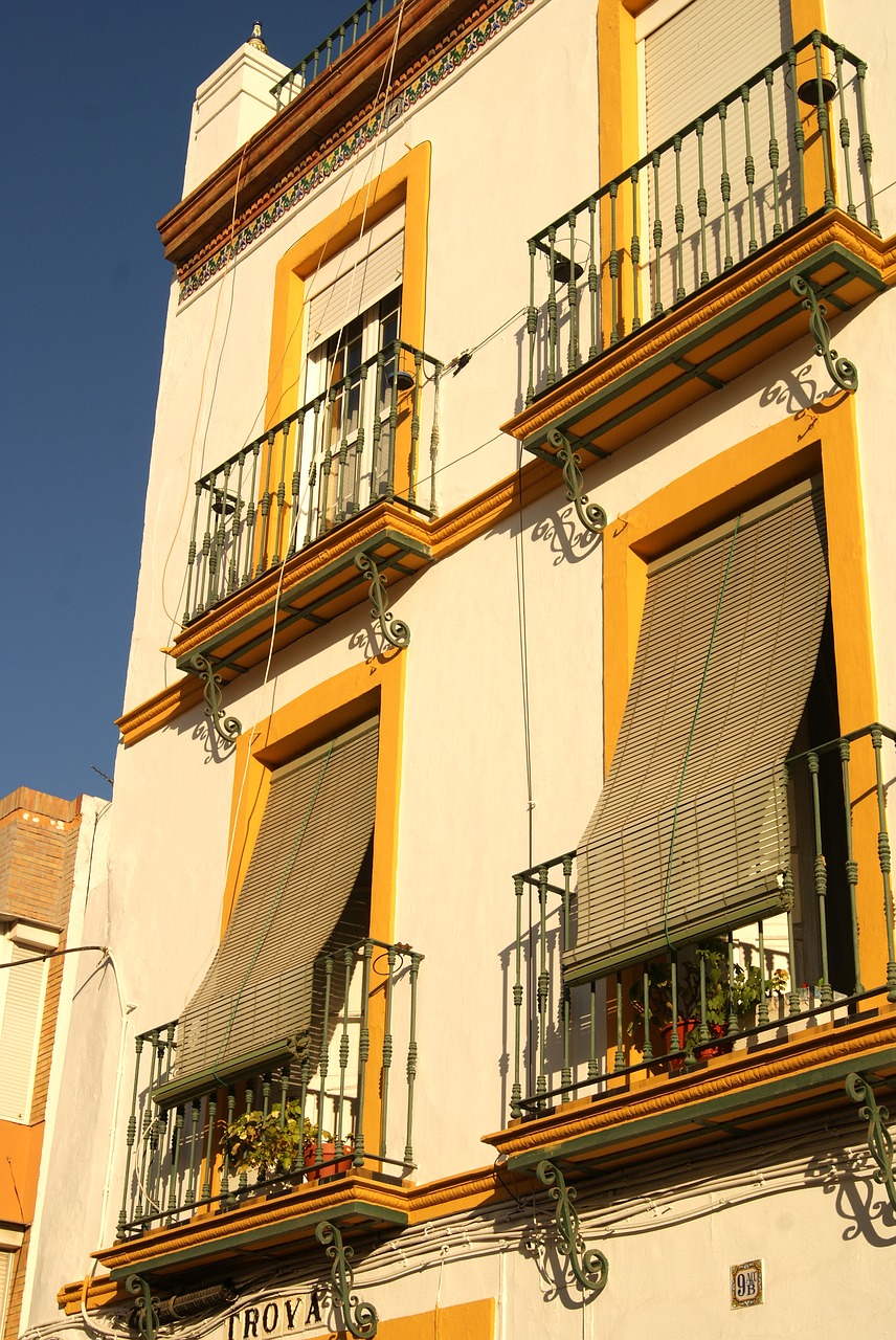 seville spain window free photo