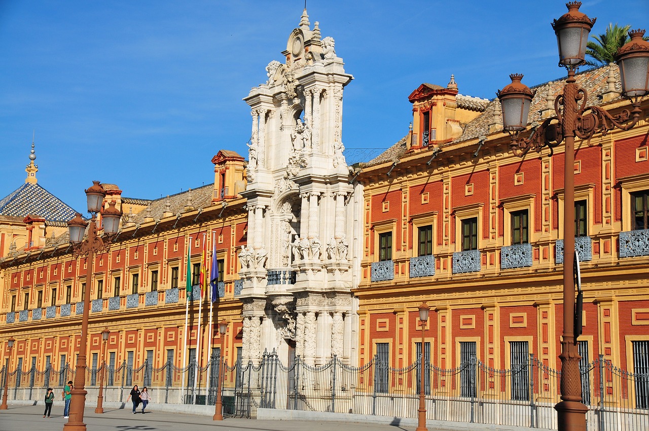 seville  building  architecture free photo