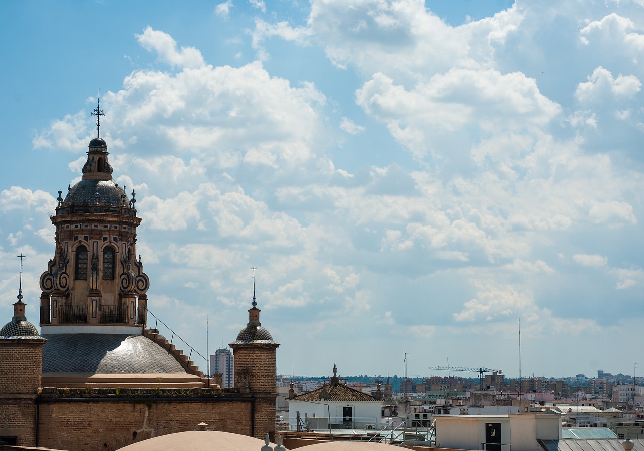 seville  spain  sky free photo