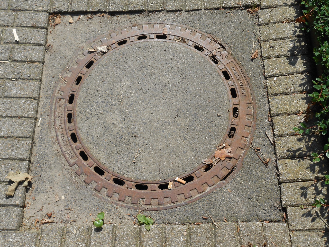sewer manhole cover sewer grates free photo