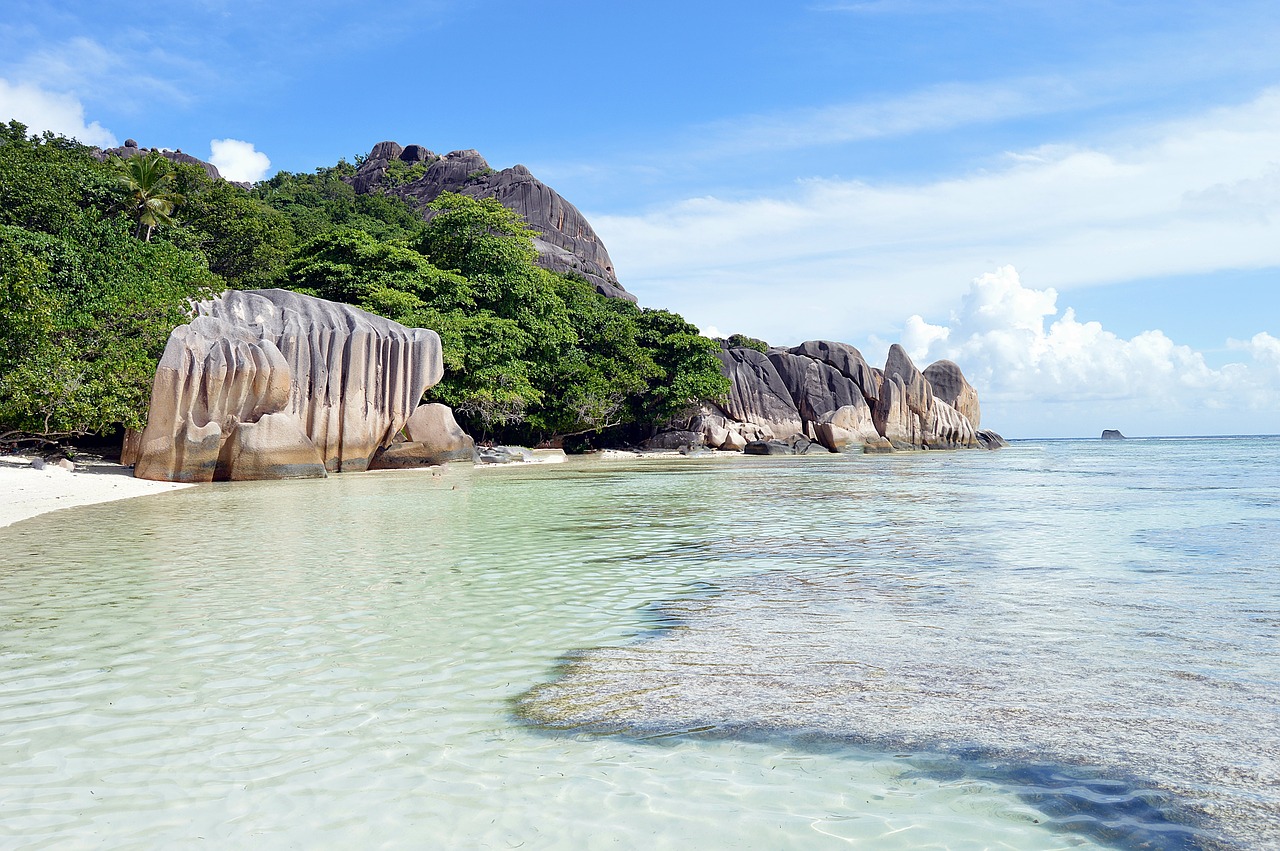 seychelles  sea  beach free photo