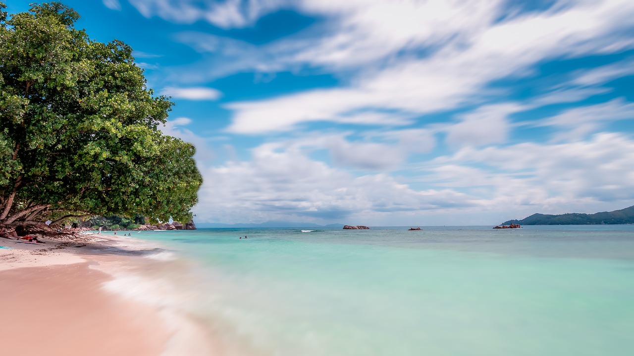 seychelles  beach  sea free photo