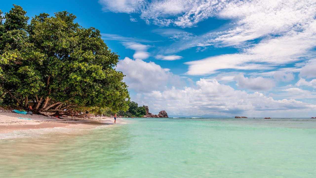 seychelles  paradise  beach free photo