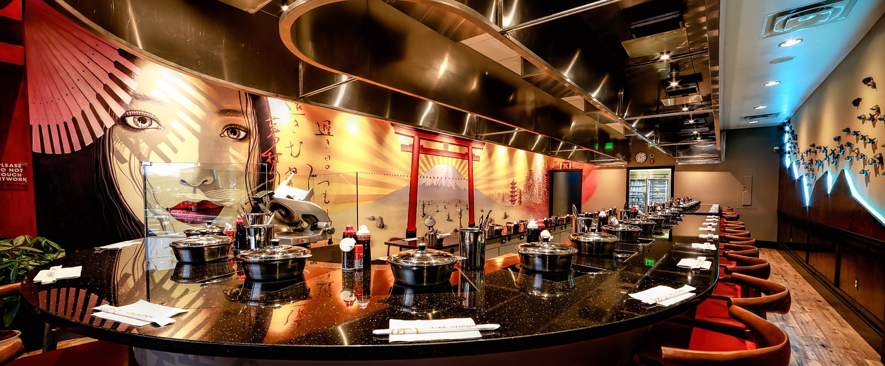 shabu shabu shabu bar restaurant free photo