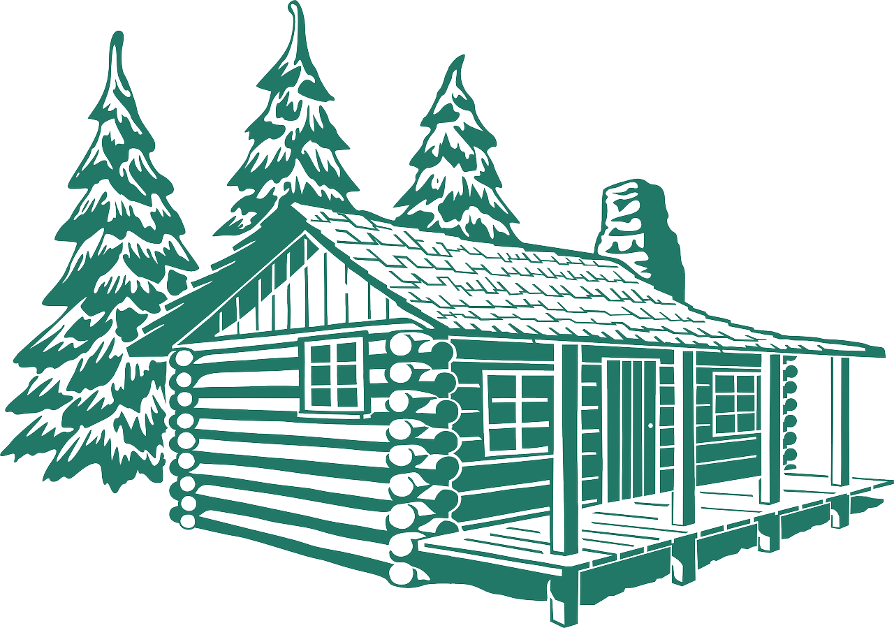 shack cabin wood free photo
