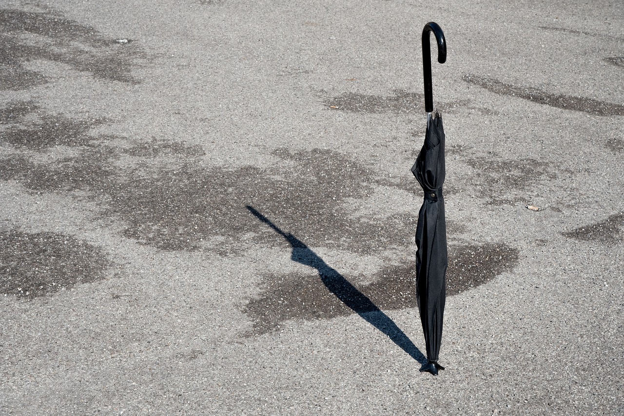 shadow umbrella balance free photo