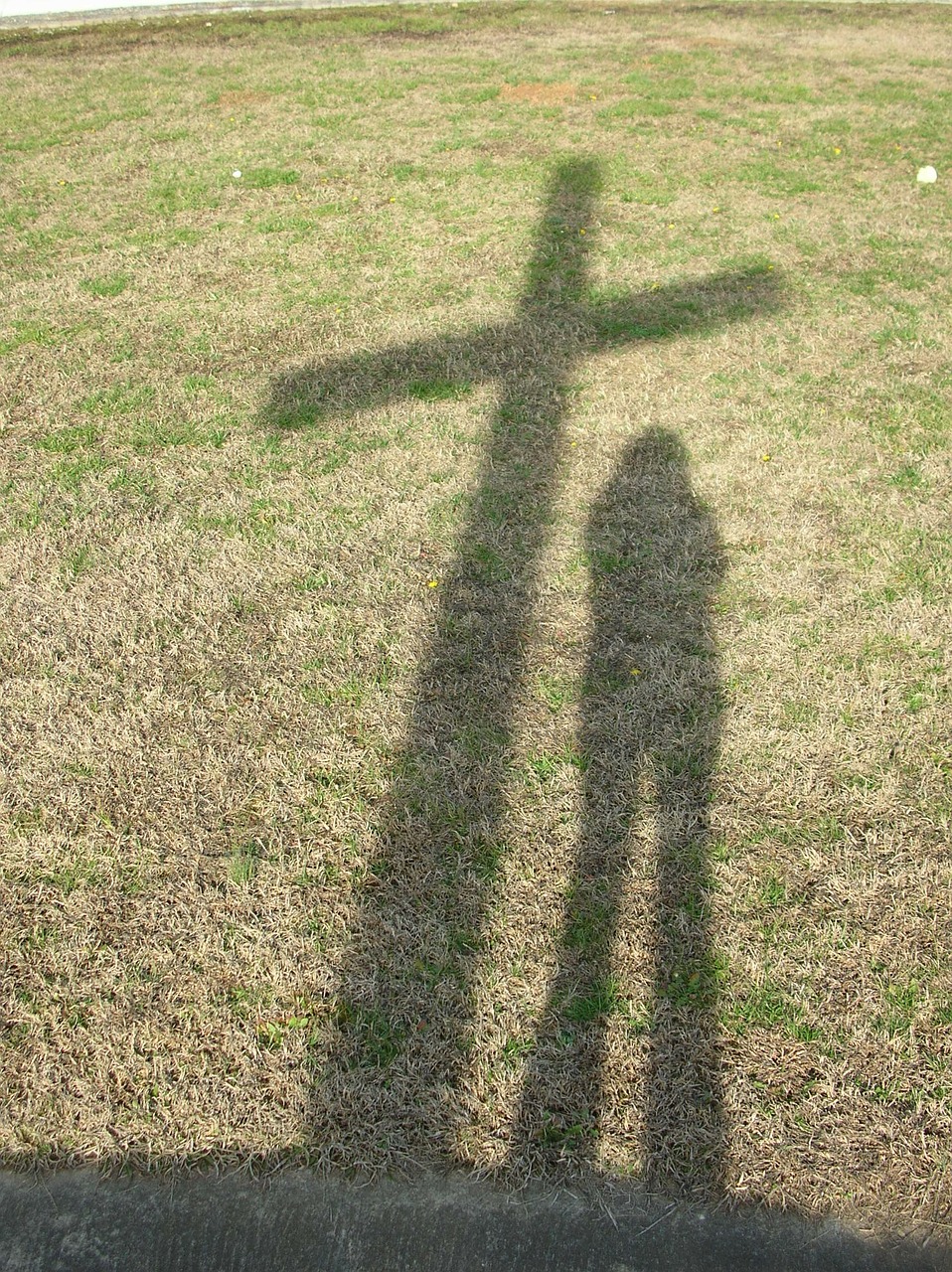 shadow cross christian free photo