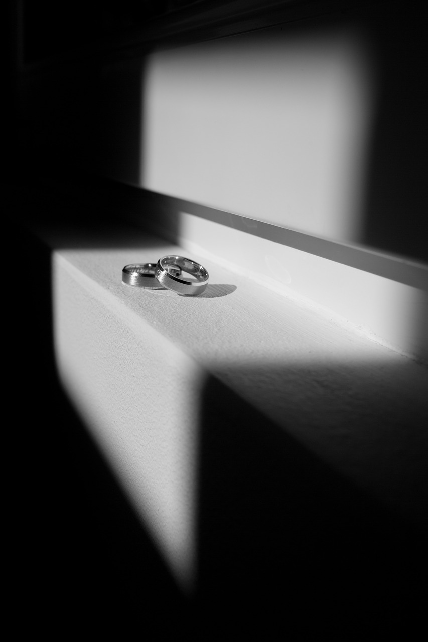 shadow wedding wedding ring free photo