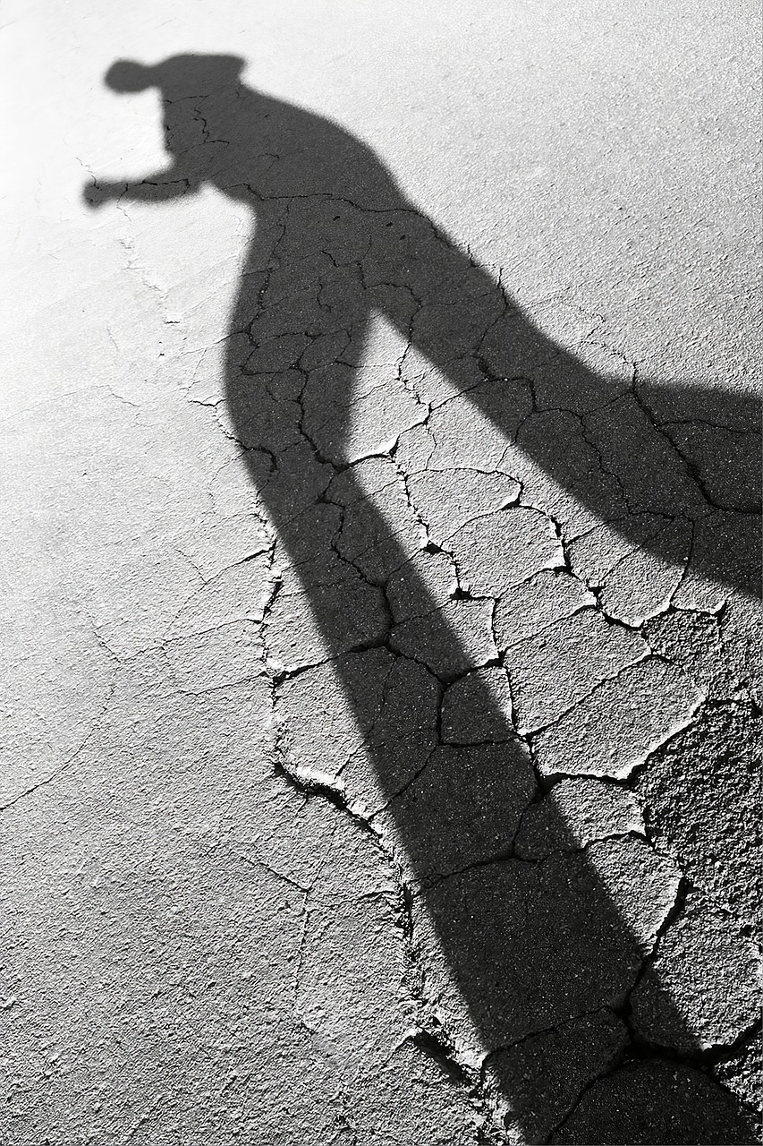 shadow  contrast  asphalt free photo