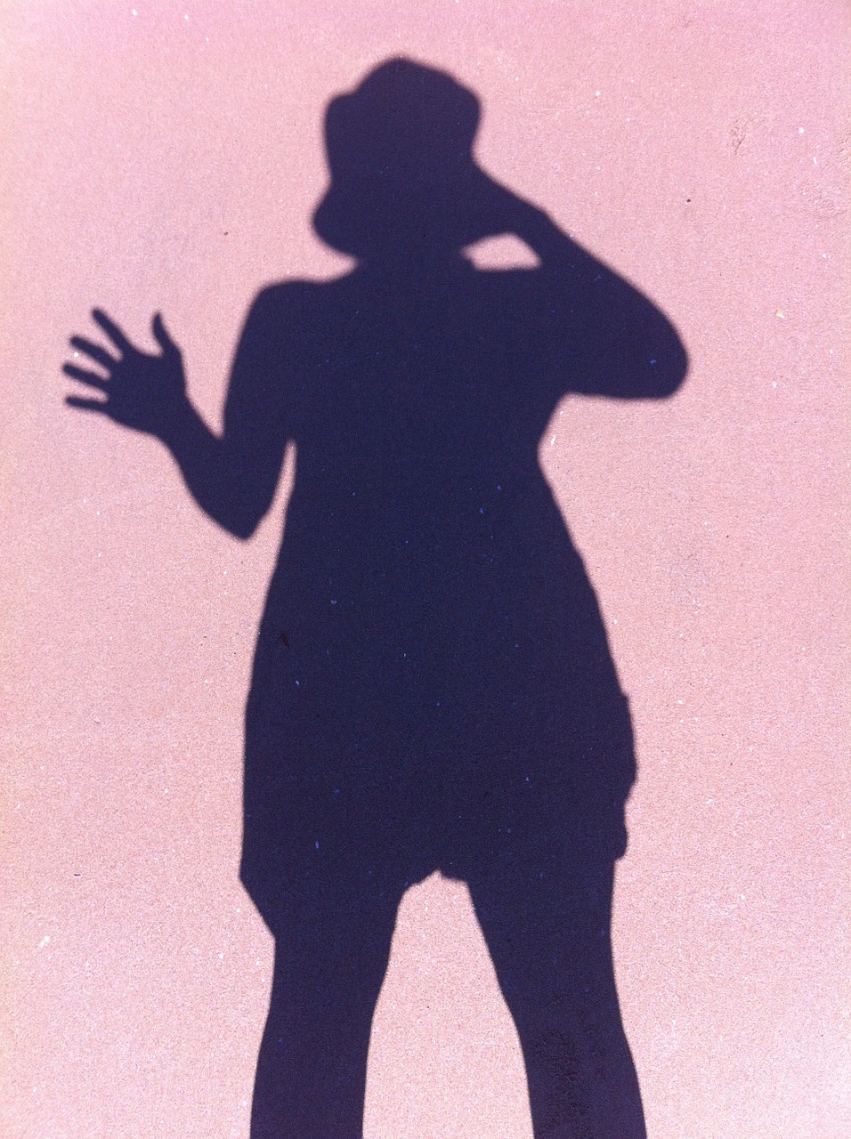 shadow silhouette person free photo