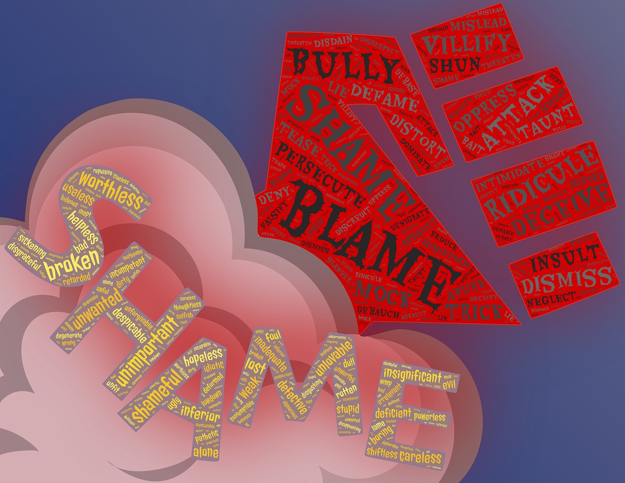 shame blame bullying free photo