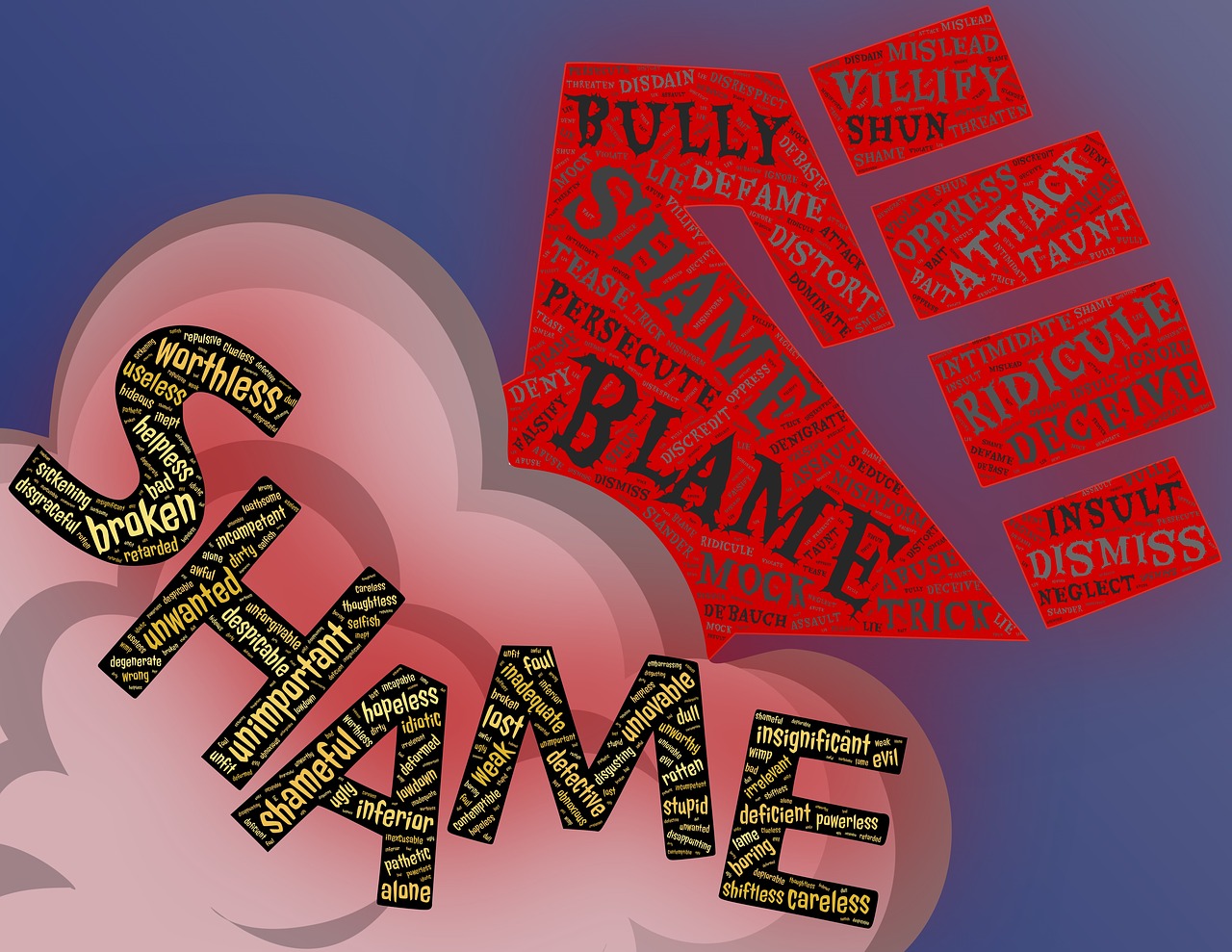 shame blame bullying free photo