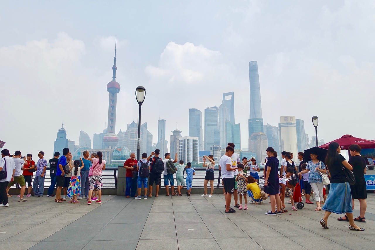 shanghai  destination  tourist free photo