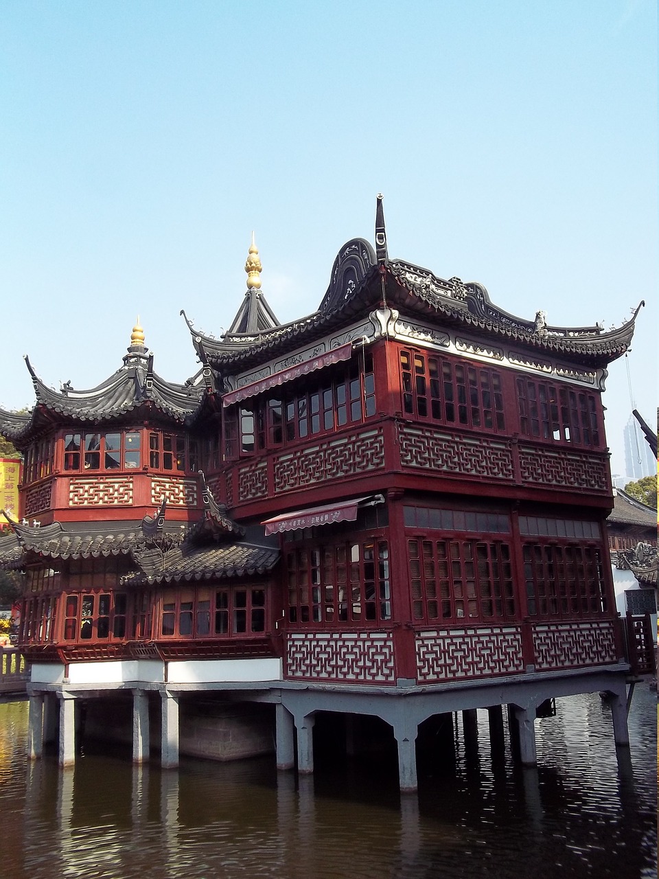 shanghai old town building free photo