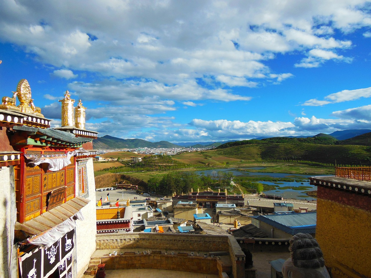 shangri la tibet china free photo