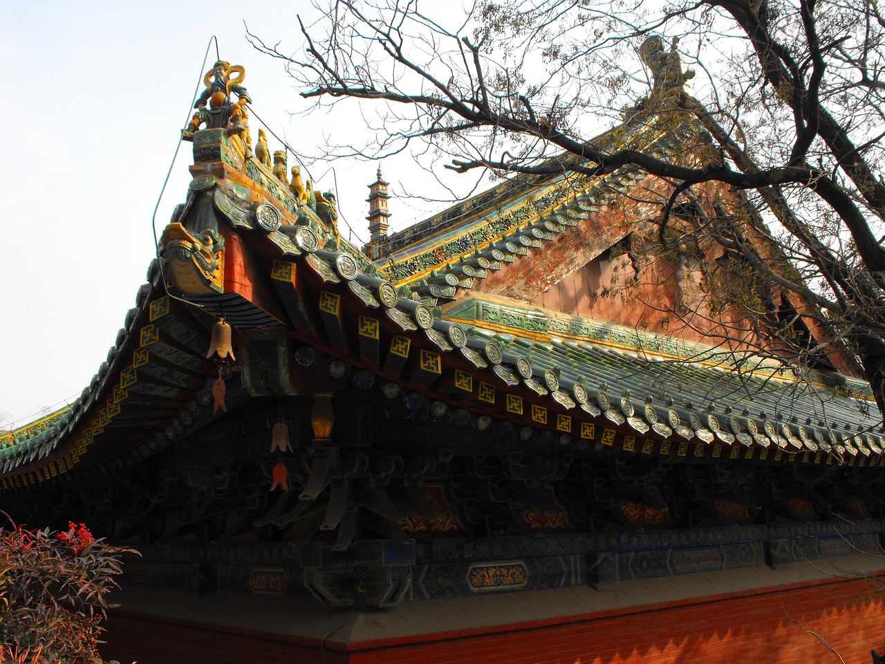 shaolin chinese temple free photo