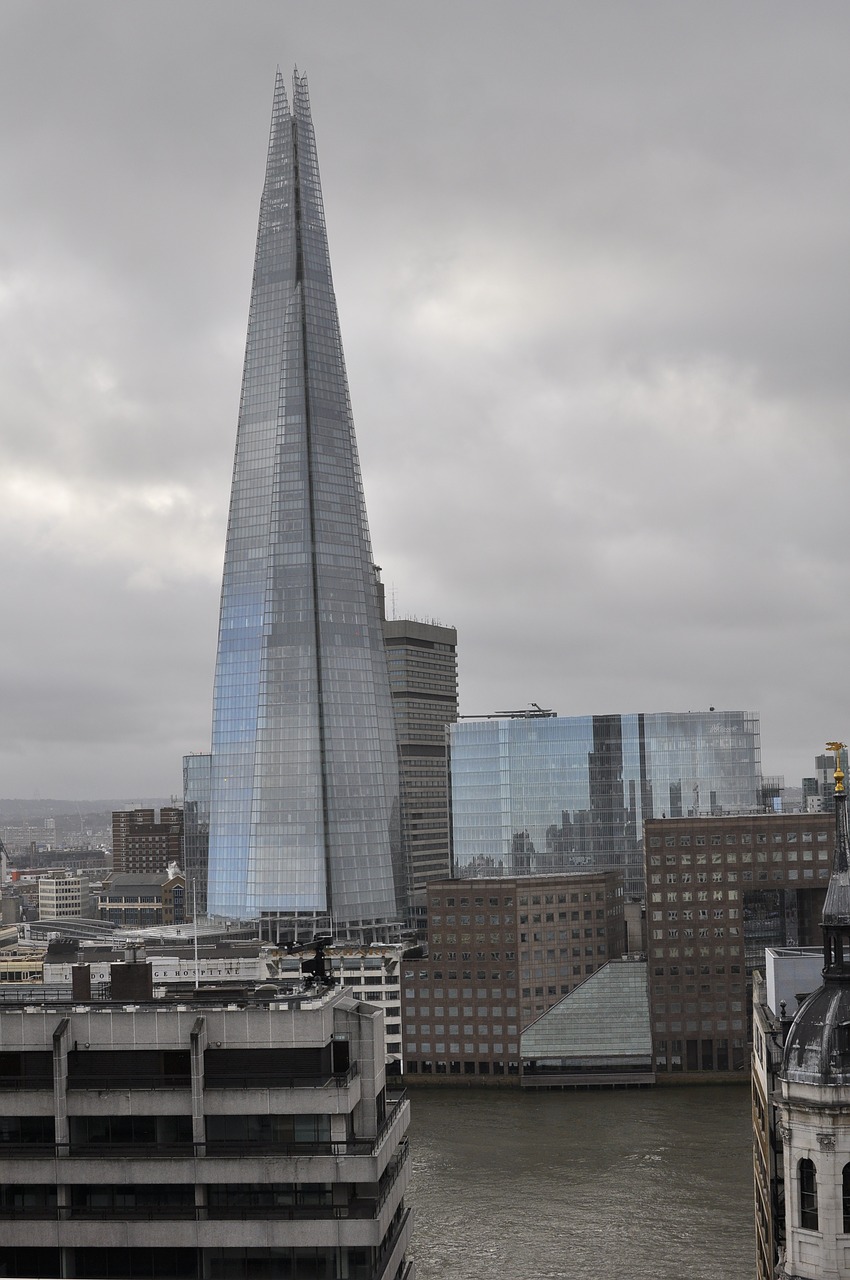 shard london skyline free photo