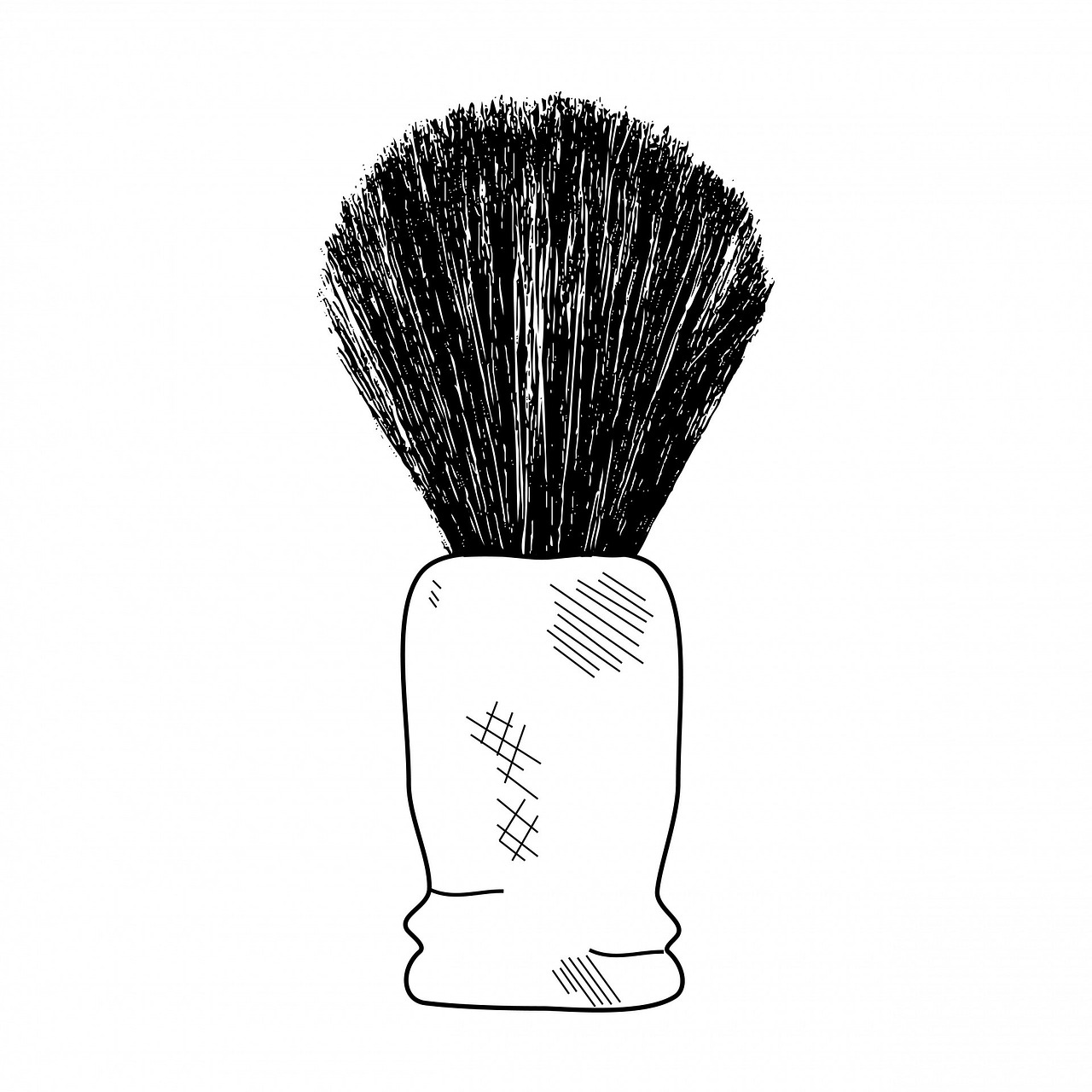 shaving brush vintage shaving free photo