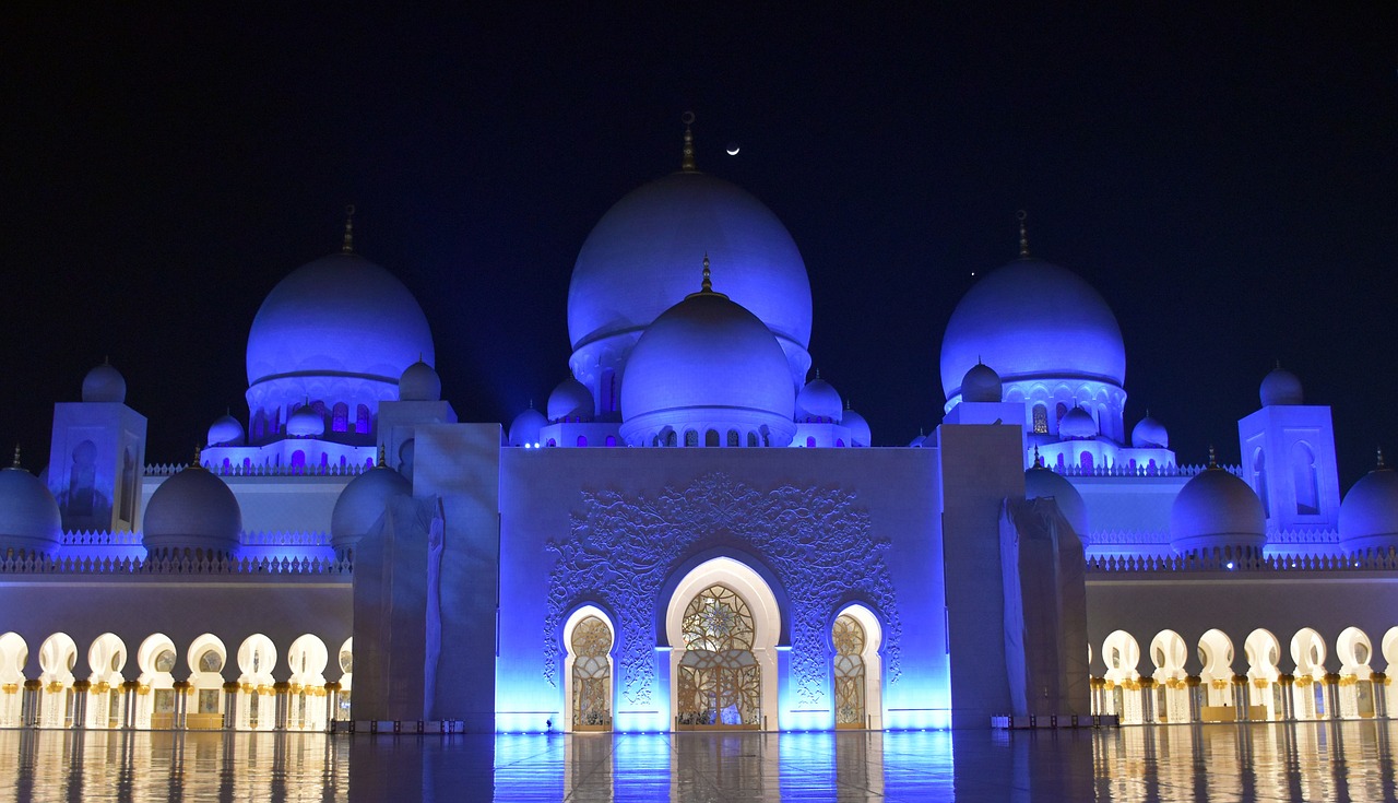 sheikh zayed mosque abhu dhabi tourism free photo