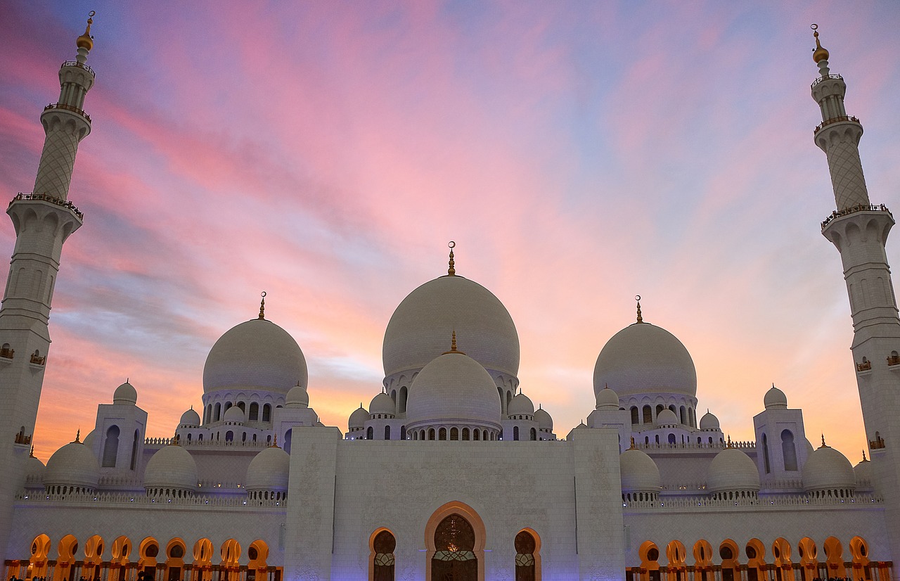 sheikh zayed mosque grand mosque masjid free photo