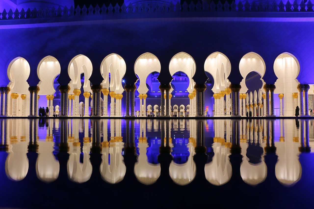 sheikh zayed mosque masjid abu dhabi free photo